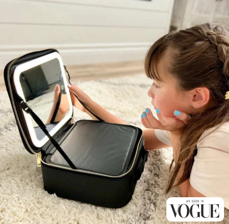 Premium Makeup Bag with LED Mirror