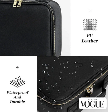 Premium Makeup Bag with LED Mirror